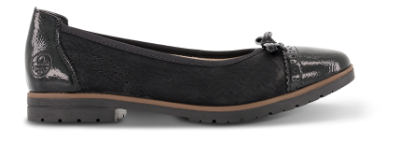 Rieker Ballerina Sort 45358-00