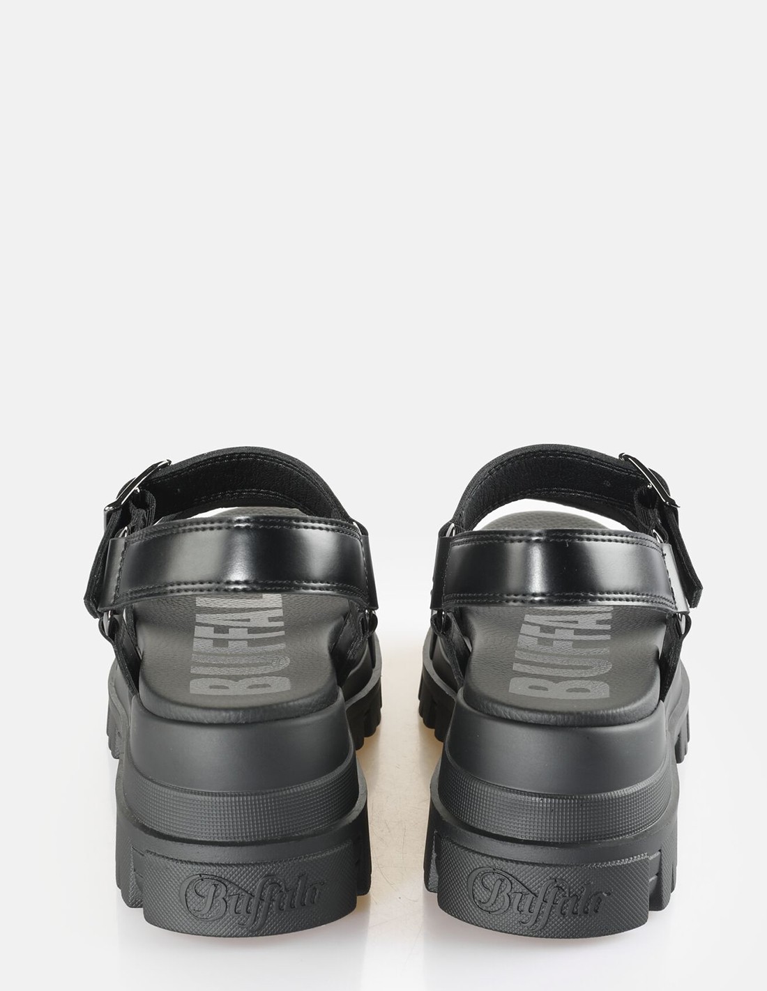 buffalo Sandales femme compensées aspha ts sandal noir