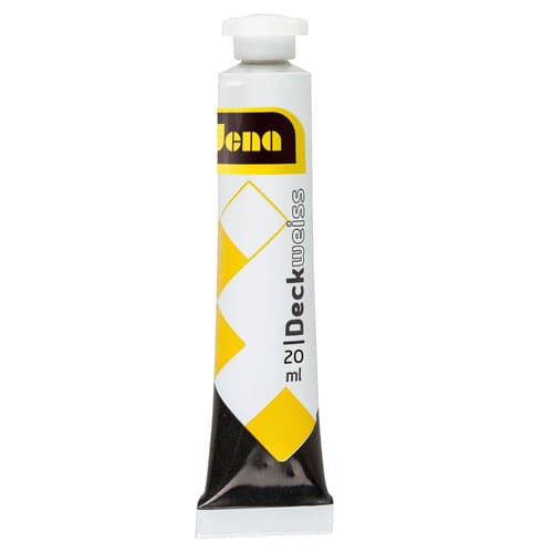 Idena Deckweiß 20ml Tube