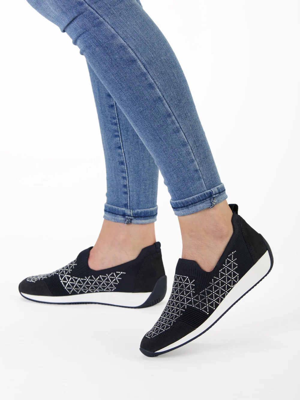 Slipper Lissabon dunkelblau