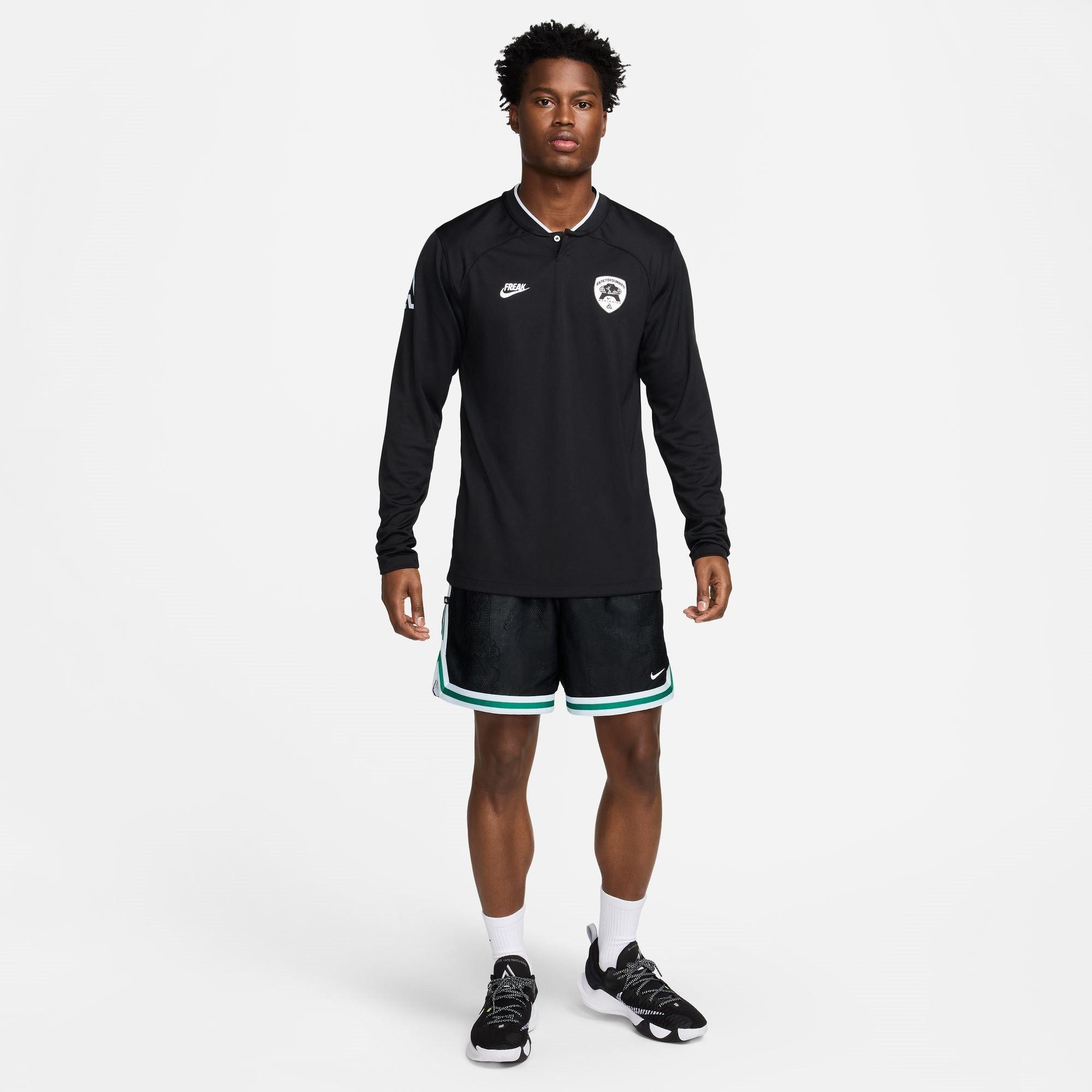Nike Giannis Dri FIT Long Sleeve Basketball Top Mens