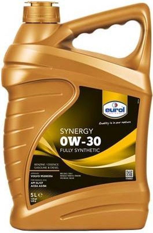 Eurol - Synergy 0W30 - Motorolie - 5L - VolSynthetisch
