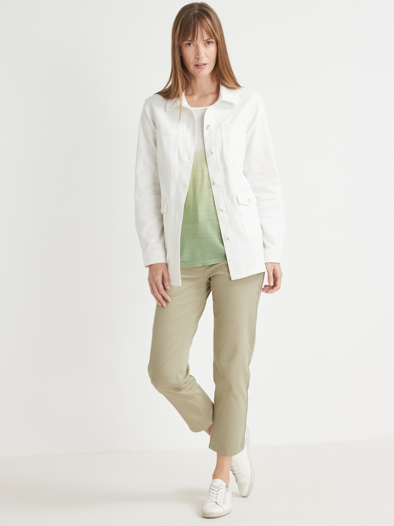 Veste saharienne en coton
