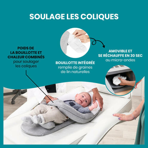 Réducteur de lit Cloudnest Anti-coliques - BABYMOOV