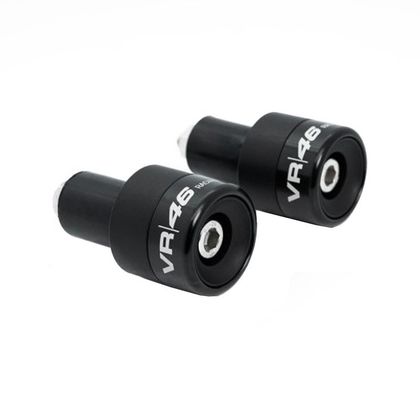 Embouts de guidon Barracuda VR46 Universel - Noir