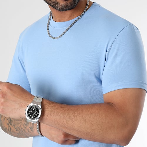 Tee Shirt Oversize 0146 Bleu Clair