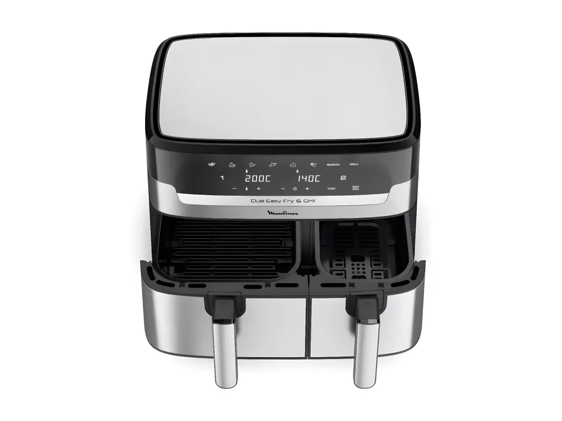 Moulinex Friteuse sans huile 8.3l 2450w inox/noir - EZ905D20