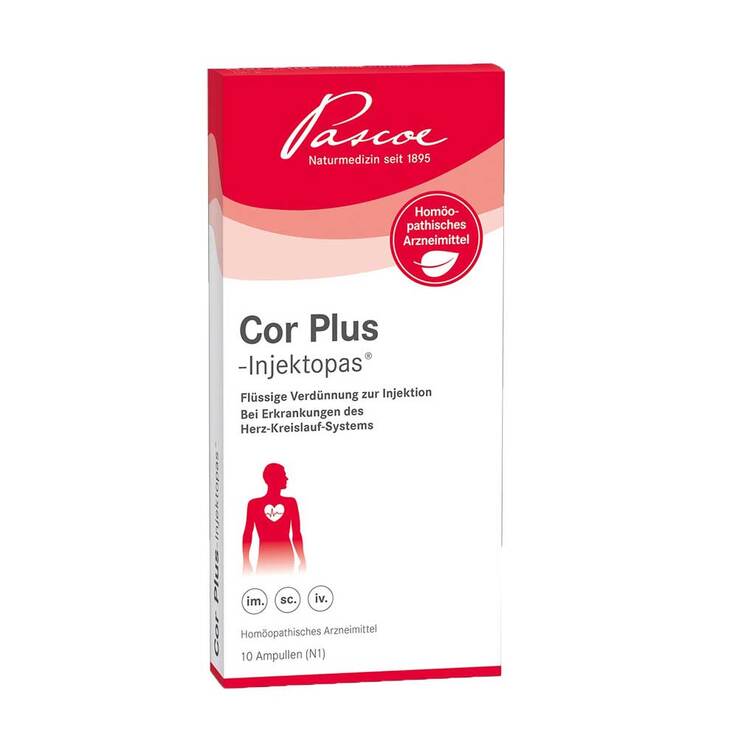 Cor Plus Injektopas Ampullen, 10 St