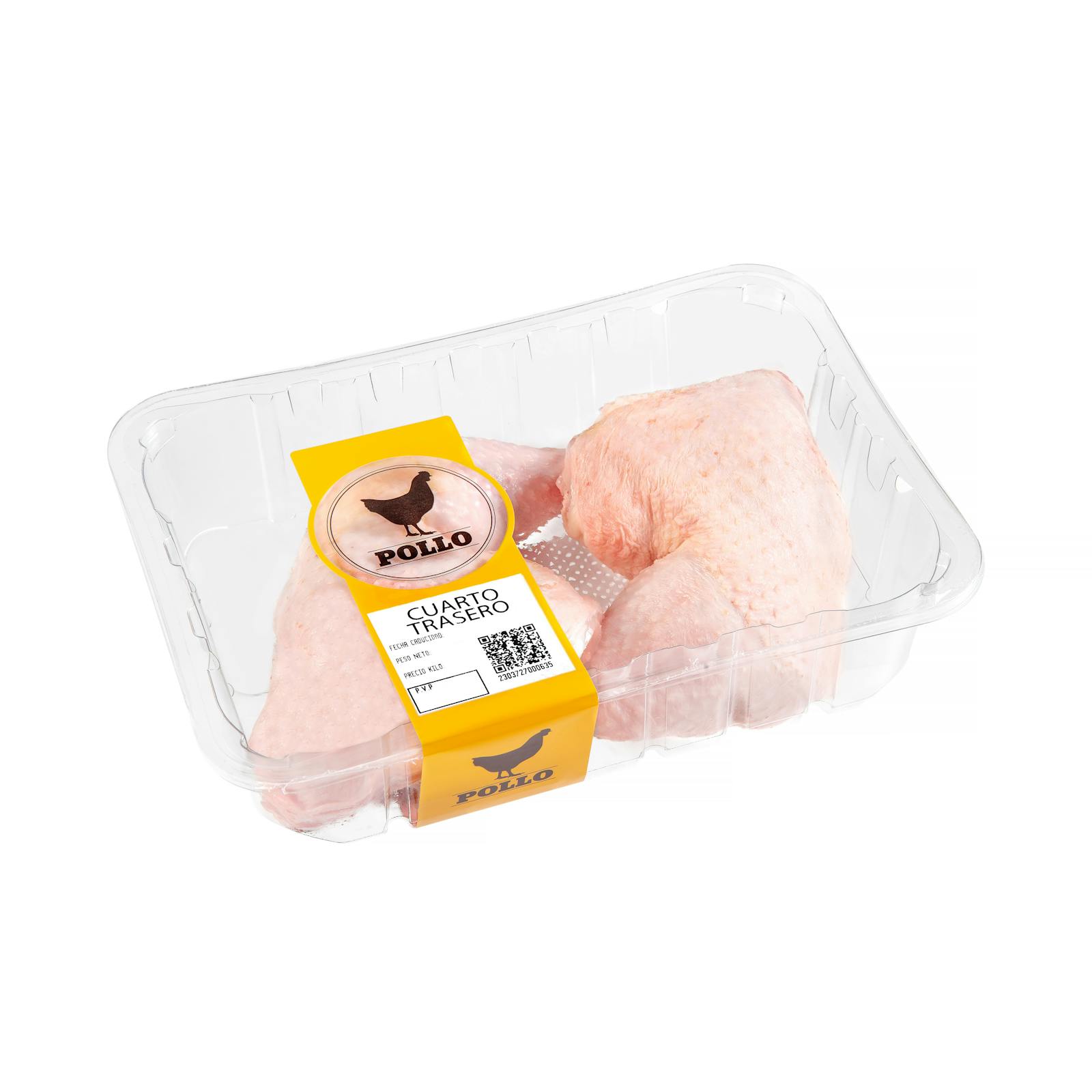 Quartiers arrière de poulet