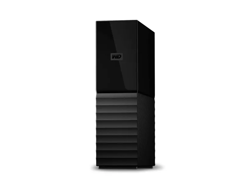 WD My Book WDBBGB0180HBK - Harddisk - krypteret - 18 TB - ekstern (stationær) - USB 3.0 - 256-bit AES - sort