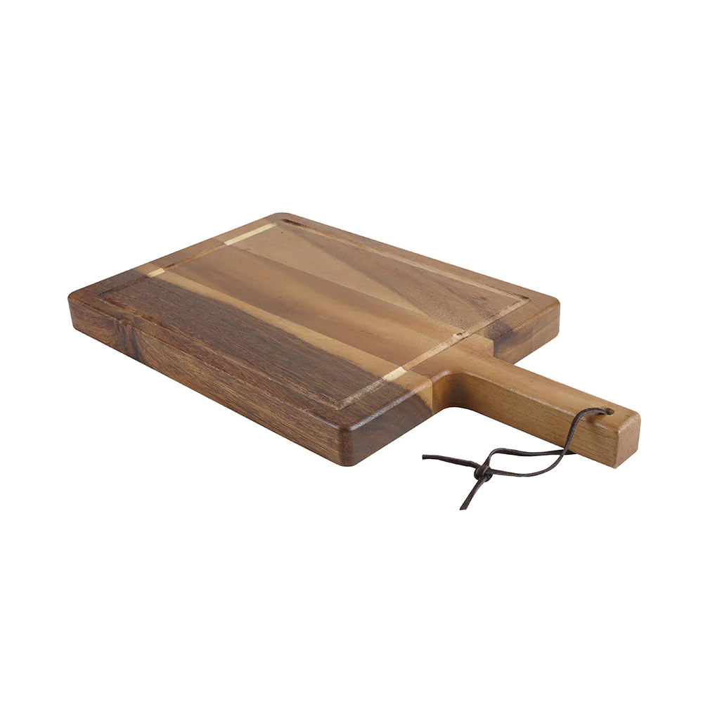 Planche à découper avec poignée 42x23 cm en acacia T&G Woodware