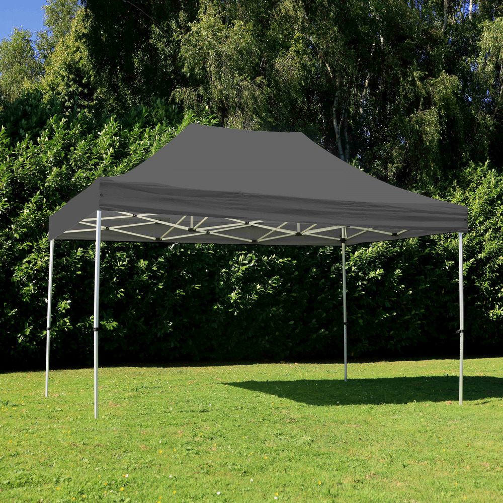 Tonnelle pliante en aluminium 3x4,5m 300g/m² 40mm