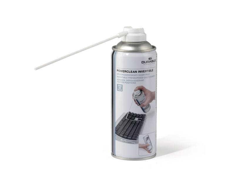 DURABLE Druckluftreiniger Powerclean Invertible 200 ml Druckluftreiniger