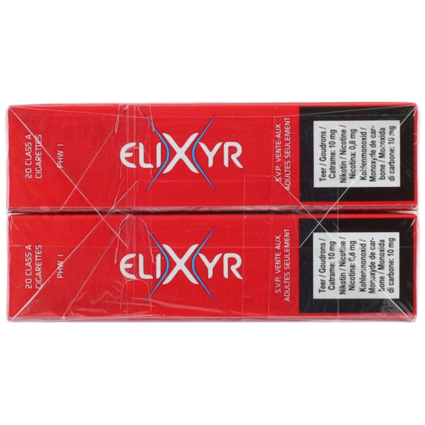 Elixyr Zigaretten Red Intense