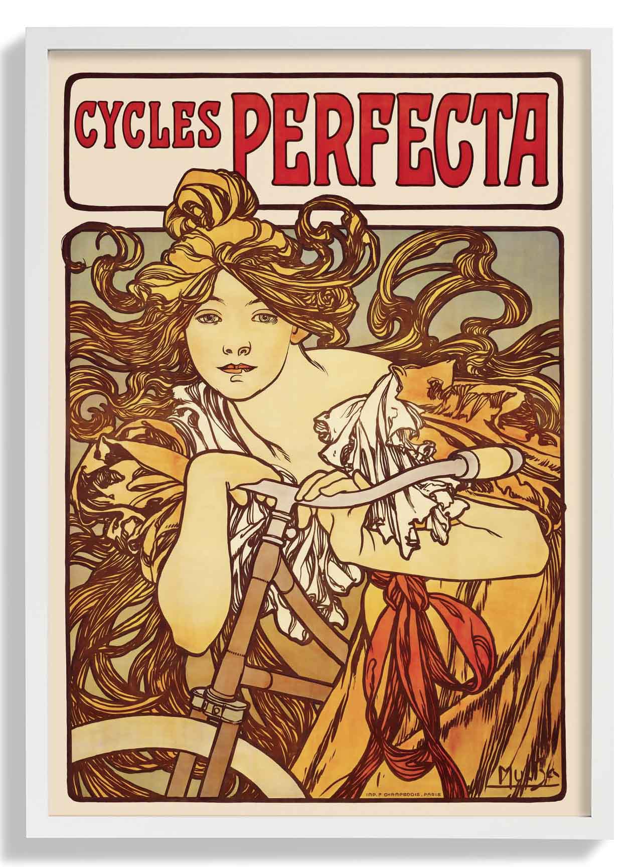 Cycles Perfecta von Alphonse Mucha