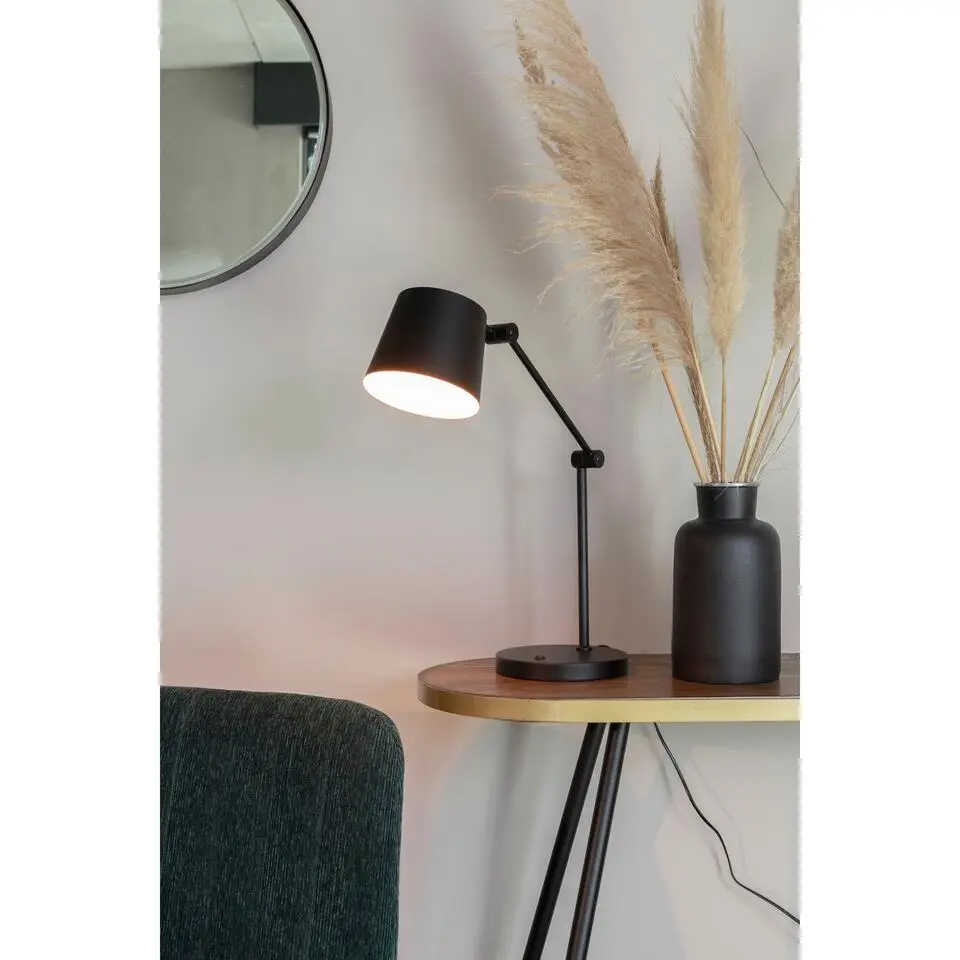Housecraft Hajo Bureaulamp - Zwart