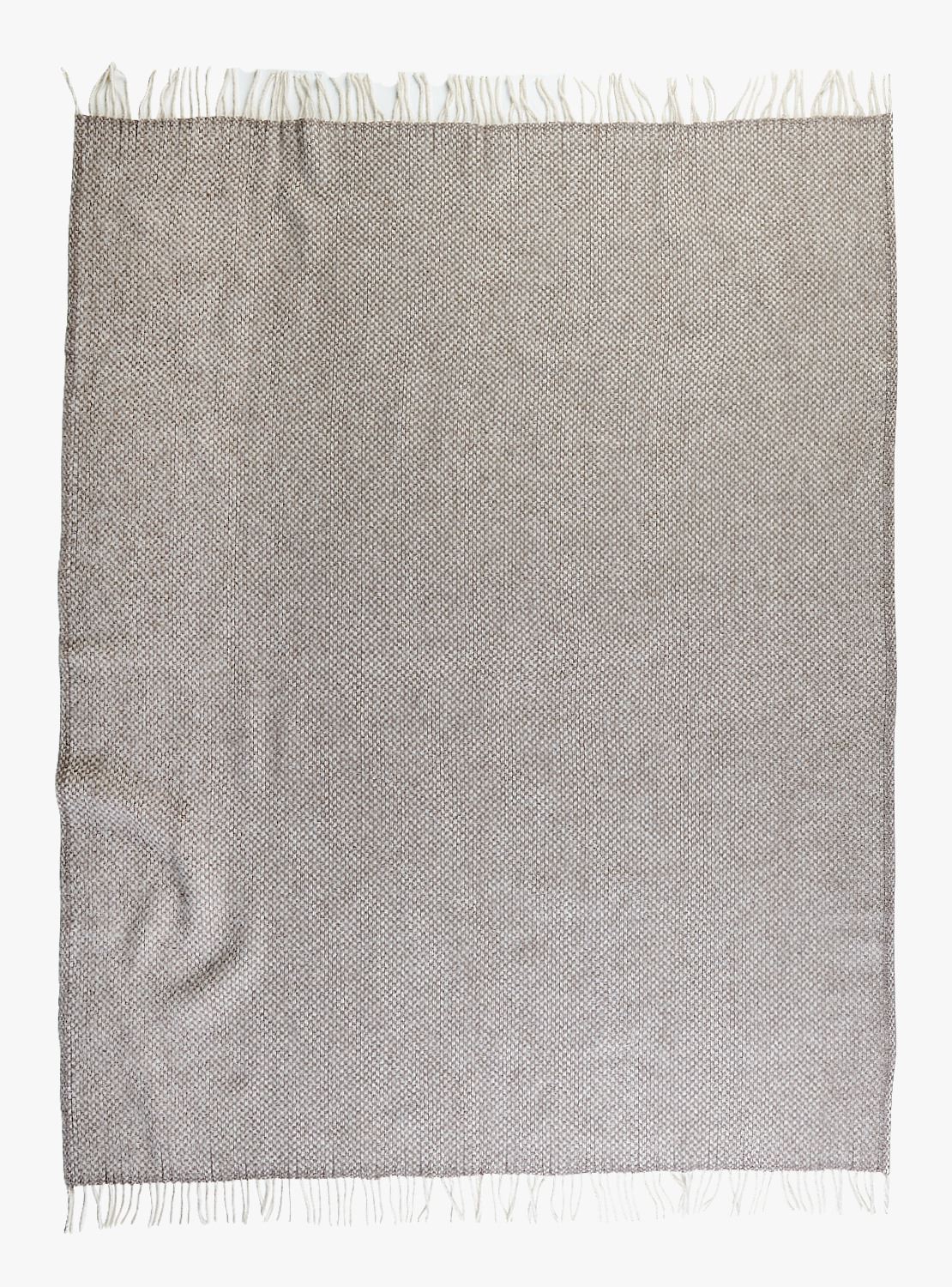 Ullpledd grå - 130x170 cm