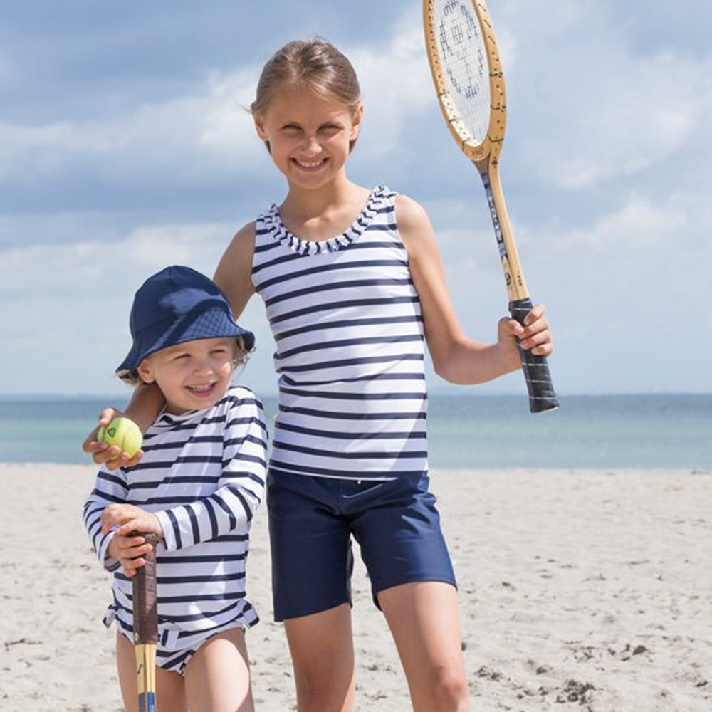 Blue Alex Badeshorts - Petit Crabe → Luksusbaby.dk