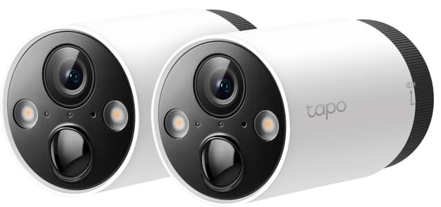 TP-Link Tapo 2k QHD overvågningskamerasystem (hvid)
