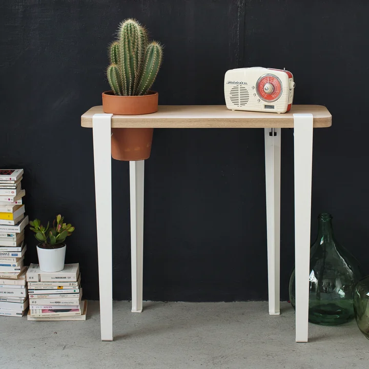 TipToe - Tisch- und Schreibtischbein H 75 cm, sonnenblumengelb