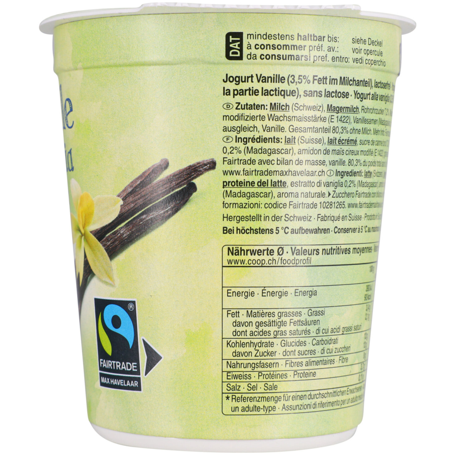 Free From Joghurt Vanille 2x180g