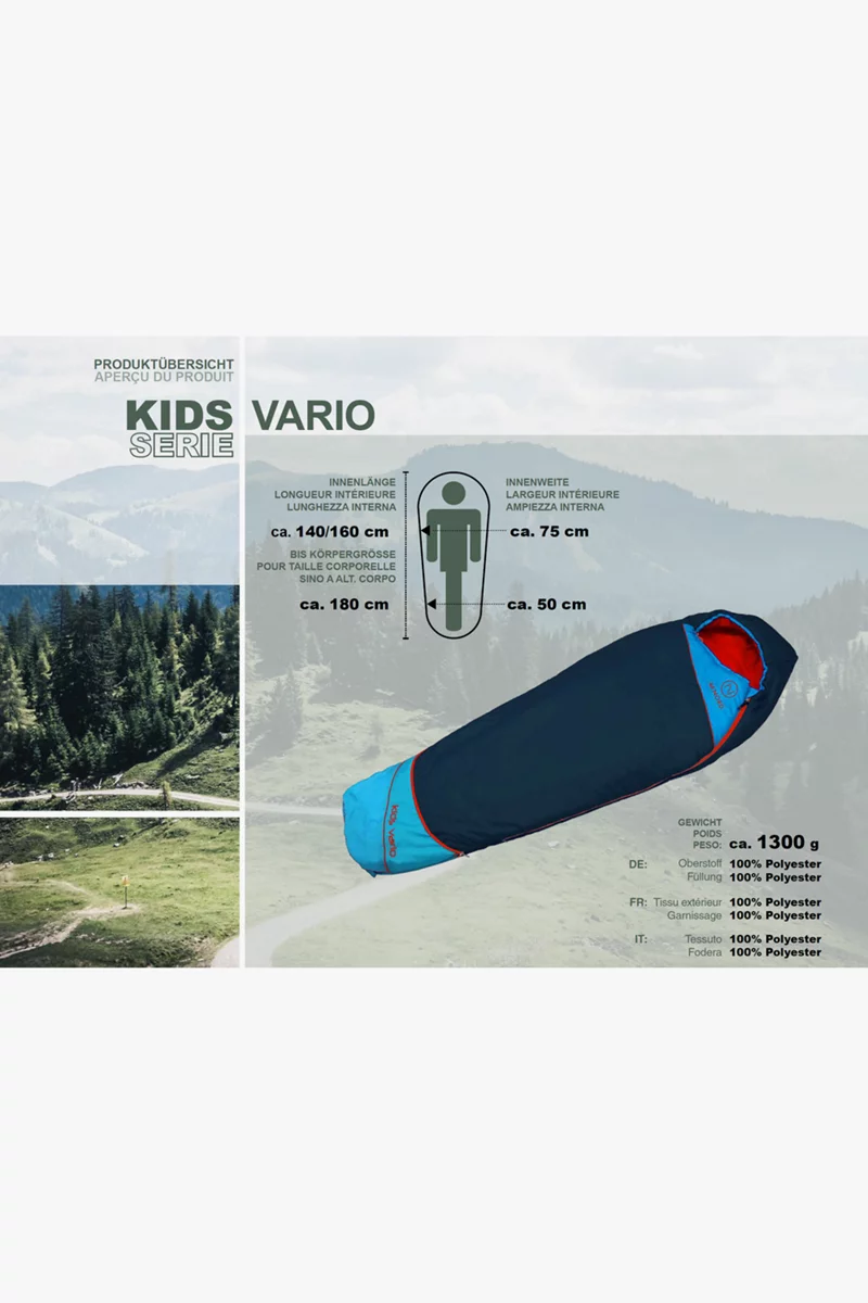 46 NORD Vario Kinder Schlafsack