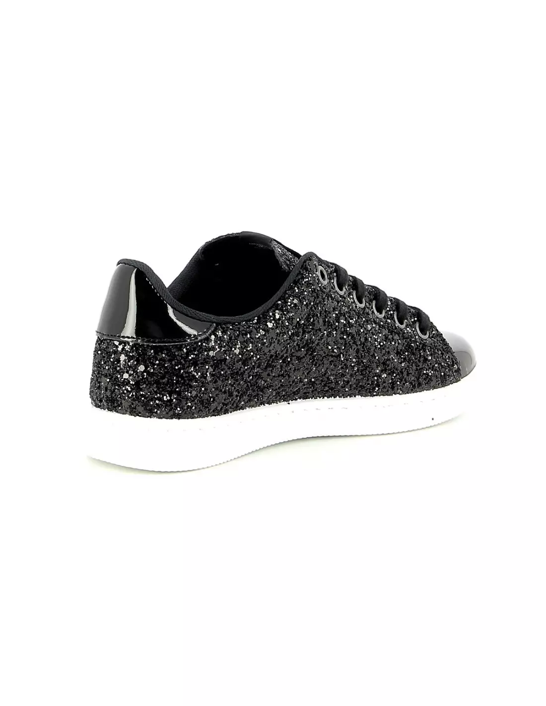 VICTORIA TENNIS GLITTER 112558 - Baskets Noir