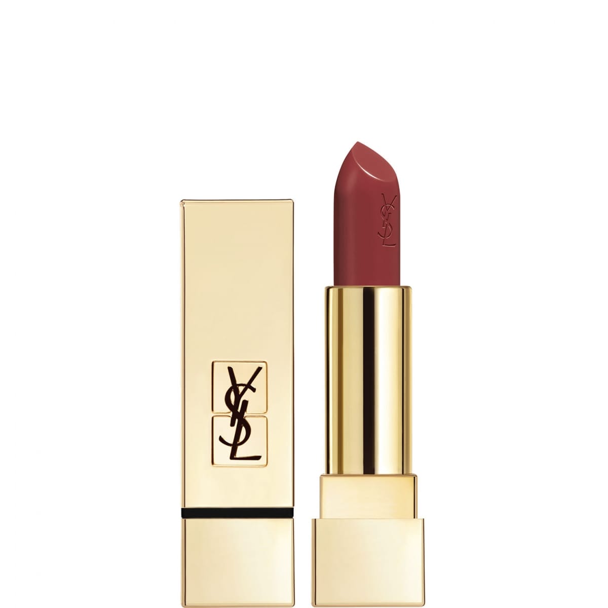 YVES SAINT LAURENT Rouge Pur Couture Rouge à Lèvres Satiné Longue Tenue et Confort