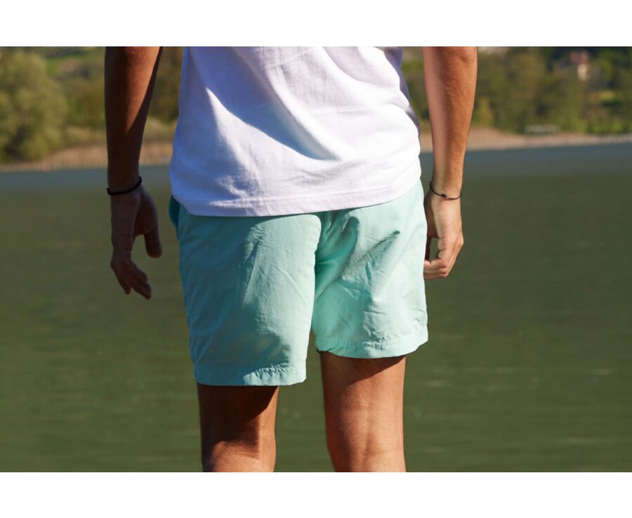 Short de bain homme Vert Menthe - BRENTAN
