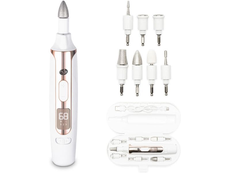 Rio Nagelpflege-Set Precision Pro Electric Nail File Nagelpflegegerät