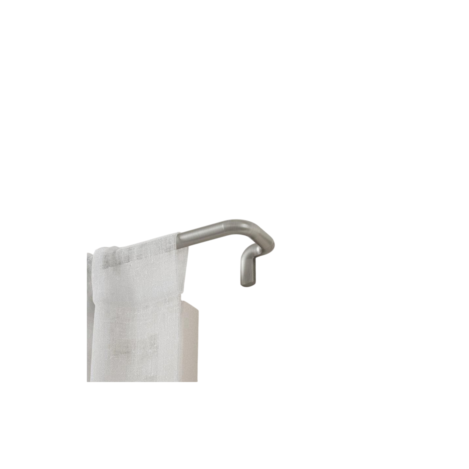 Vorhangstange Twilight 76-213 cm, Nickel
