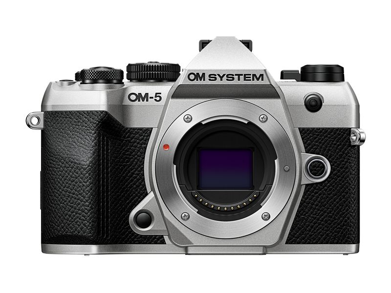 OM-System Fotokamera OM-5 II Body Silber Ultrakompakte, leichte spiegellose Kamera