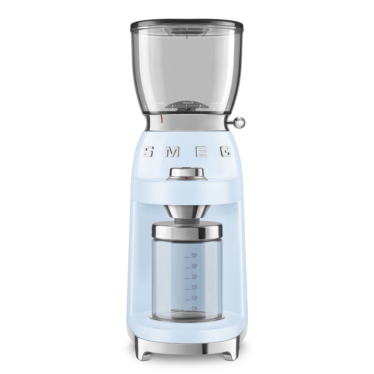 SMEG Kaffeemühle Pastellblau 50's Style elektrisch