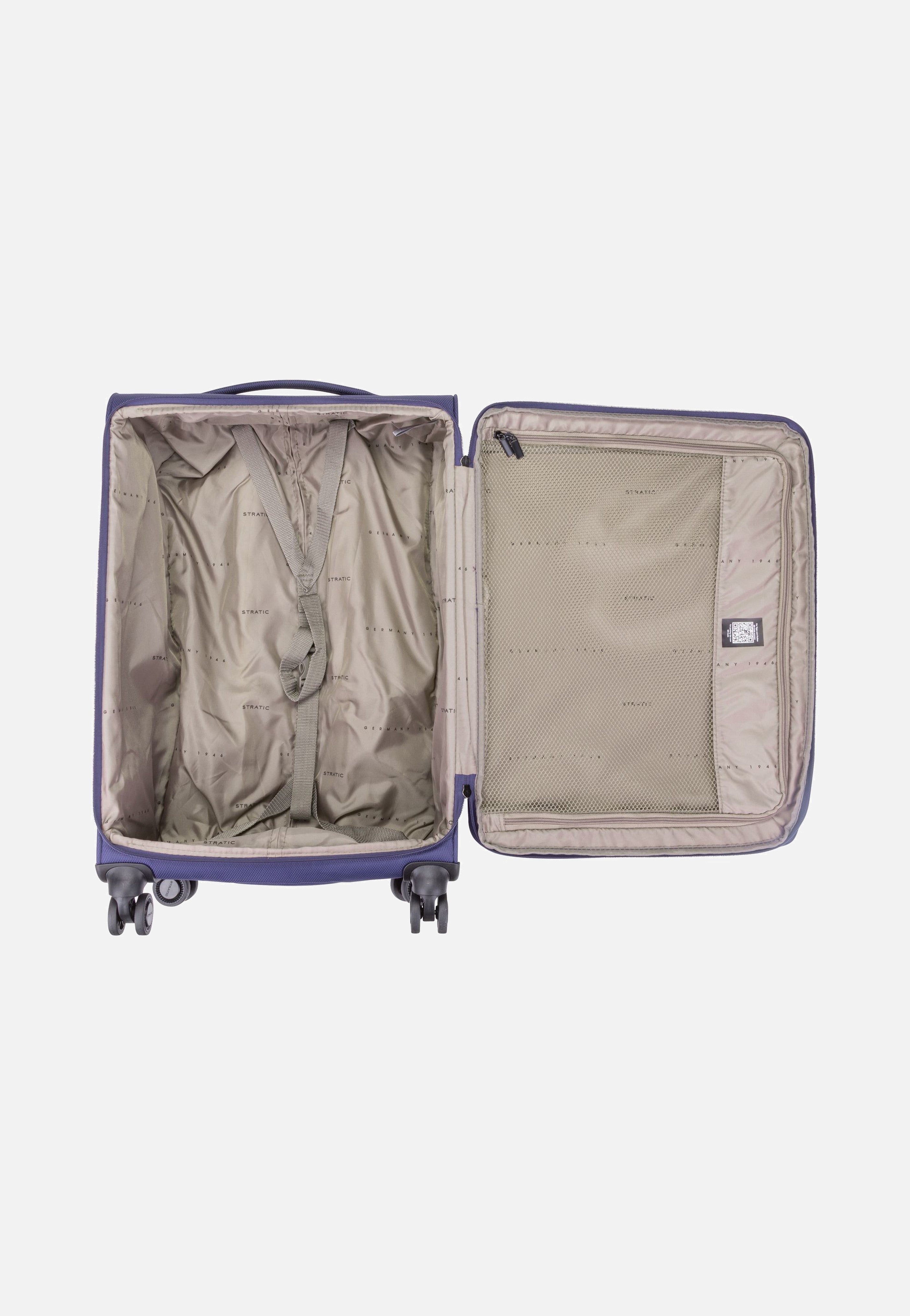 Stratic Light+ Trolley M Dark Blue - Koffer