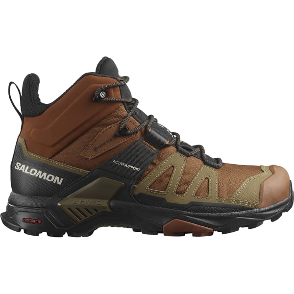 Chaussure de randonnée mid SALOMON X ULTRA 4 MID GORE-TEX CARAMEL CAFE/GO