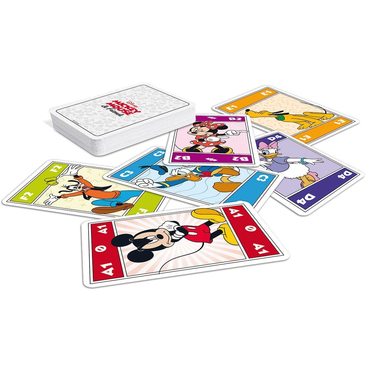 Display  Mickey Mouse & Friends - Quartett 4 in 1