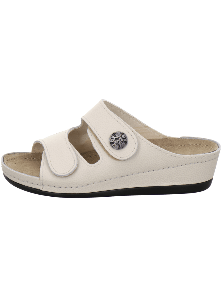 Komfort Pantolette Damen Hallux beige