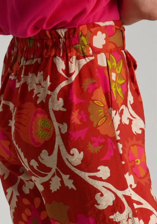 Geisha Korte broek met print 41410-20