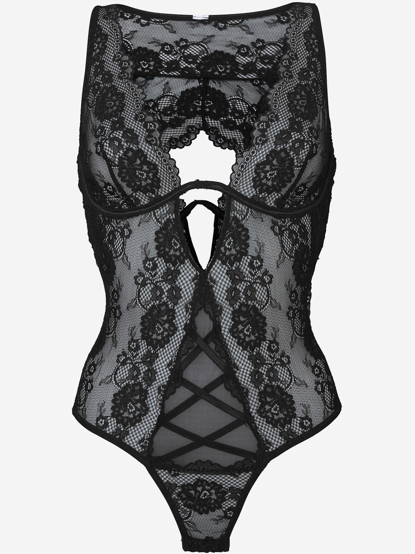 Body nœud décoratif à l'entre-bonnet