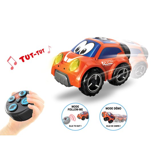 Voiture télécommandée TOOKO JUNIOR - Follow-me - 20 cm