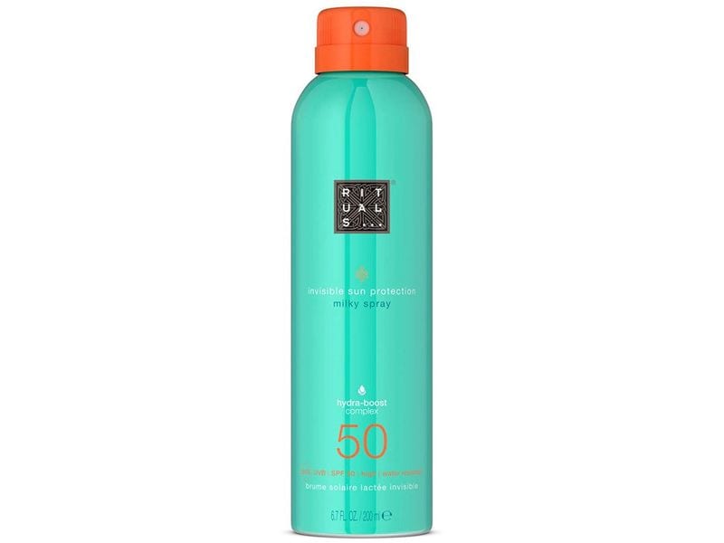Rituals Sonnenspray Karma Sun Spray Milky SPF 50 200 ml Unsichtbares Sonnenschutz-Spray, schnell einziehend