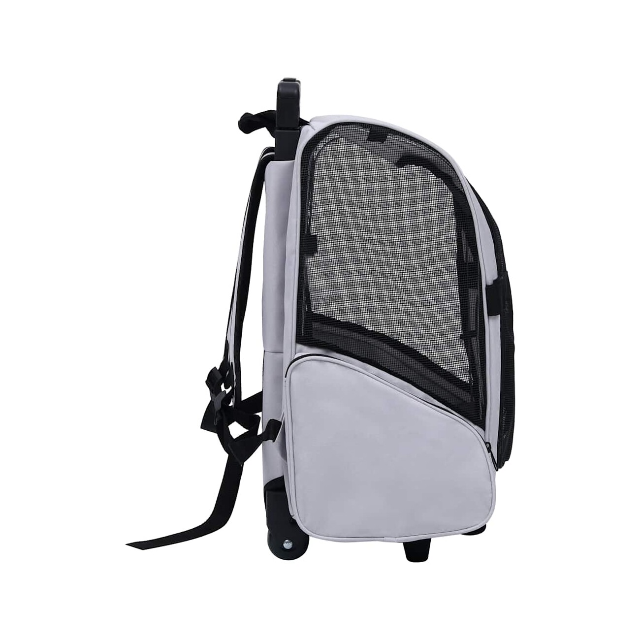 VidaXL Haustier Trolley grau