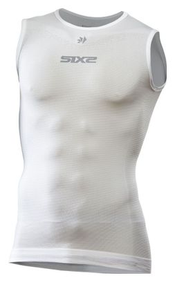 Sous-Maillot Sans Manches Sixs SML BT Blanc / Carbone