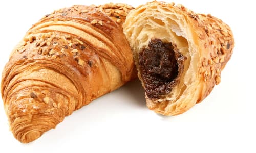 Schoko-Nuss-Croissant