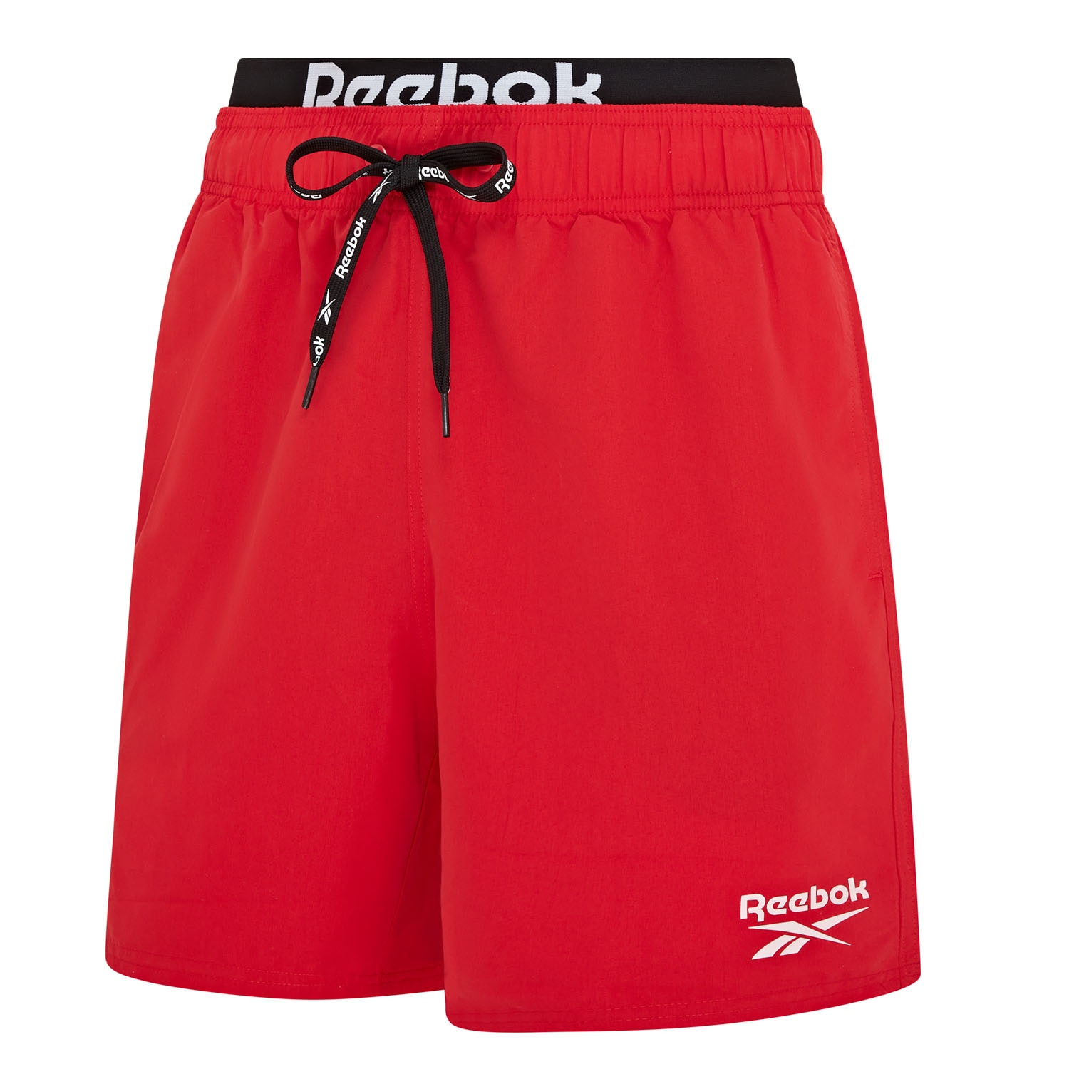 Reebok Badeshorts »Todd«, mit Kordelzug und elastischem Bund, mit Logo, schnell trocknend, basic