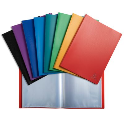 Exacompta - Porte vues - 40 vues - A4 - disponible dans différentes couleurs