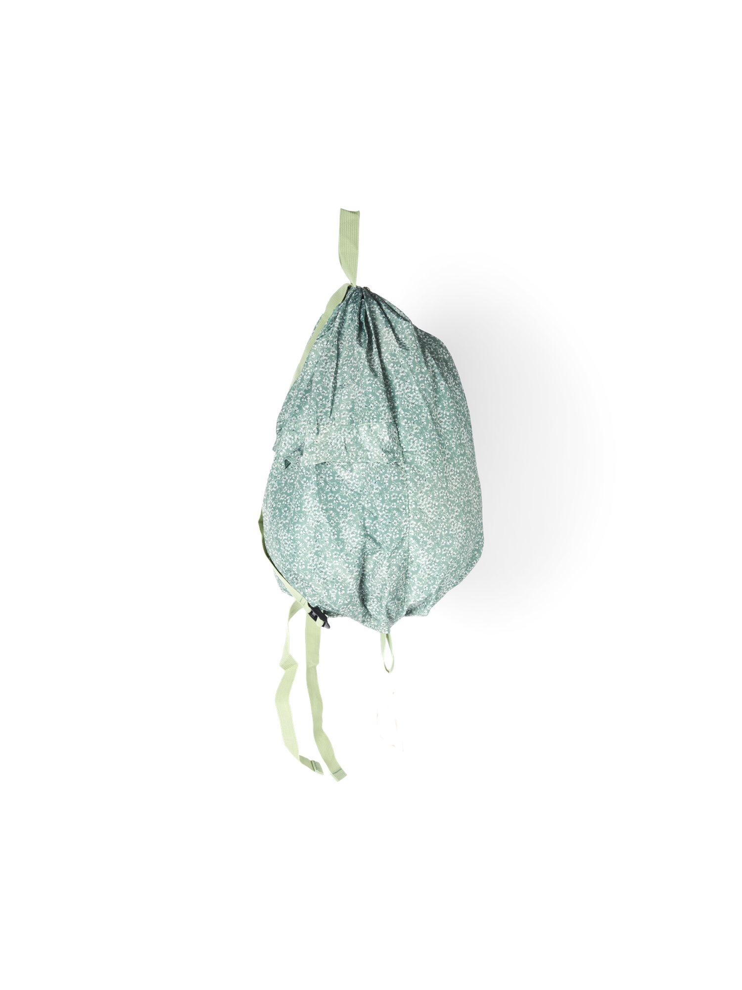Sammenfoldelig rygsæk | Polyester. 33 x 42 x 22/15 x 10 cm.  | Moss Green
