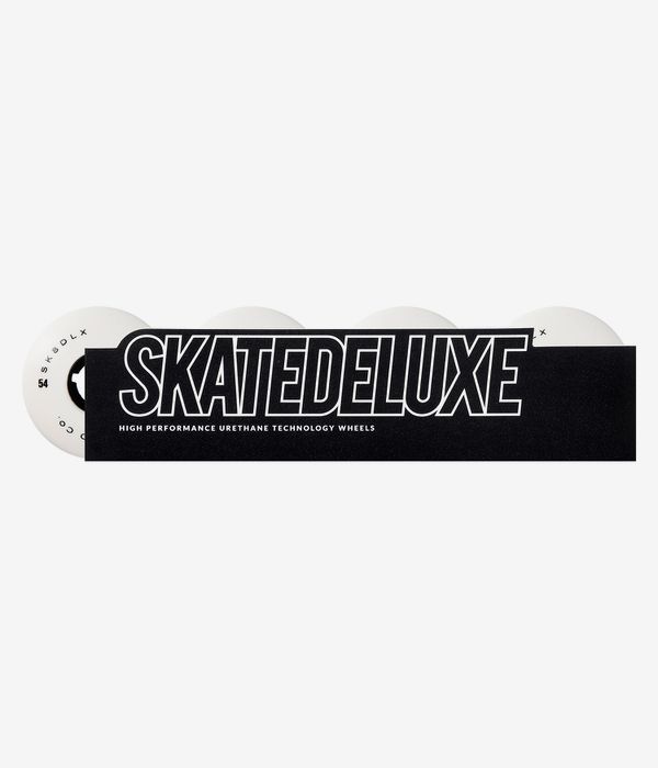 skatedeluxe Fidelity Series Rollen (white/black) 54mm 100A 4er Pack