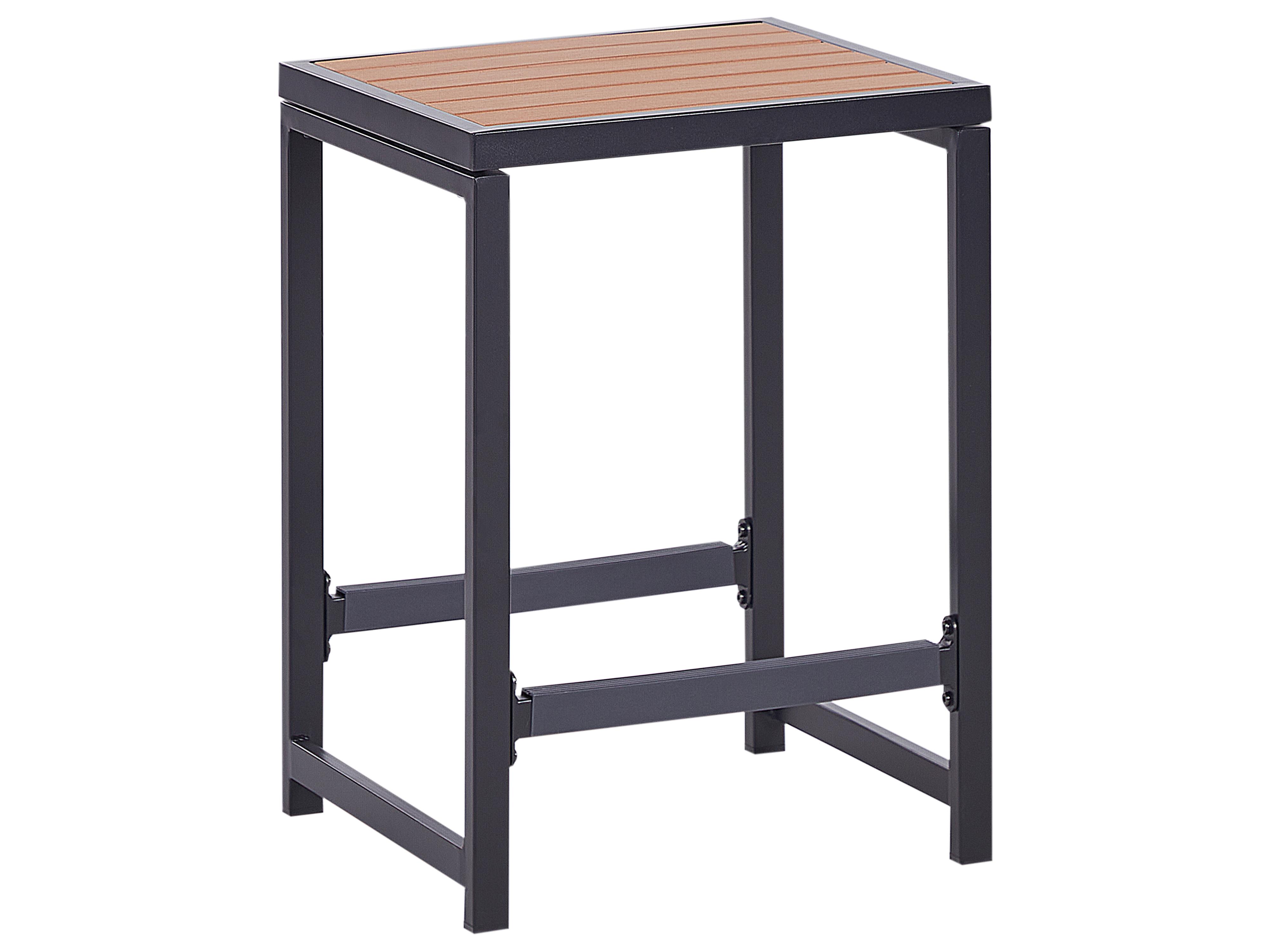 Tuin barset 2-zits AVETRANA Metaal Bruin/zwart