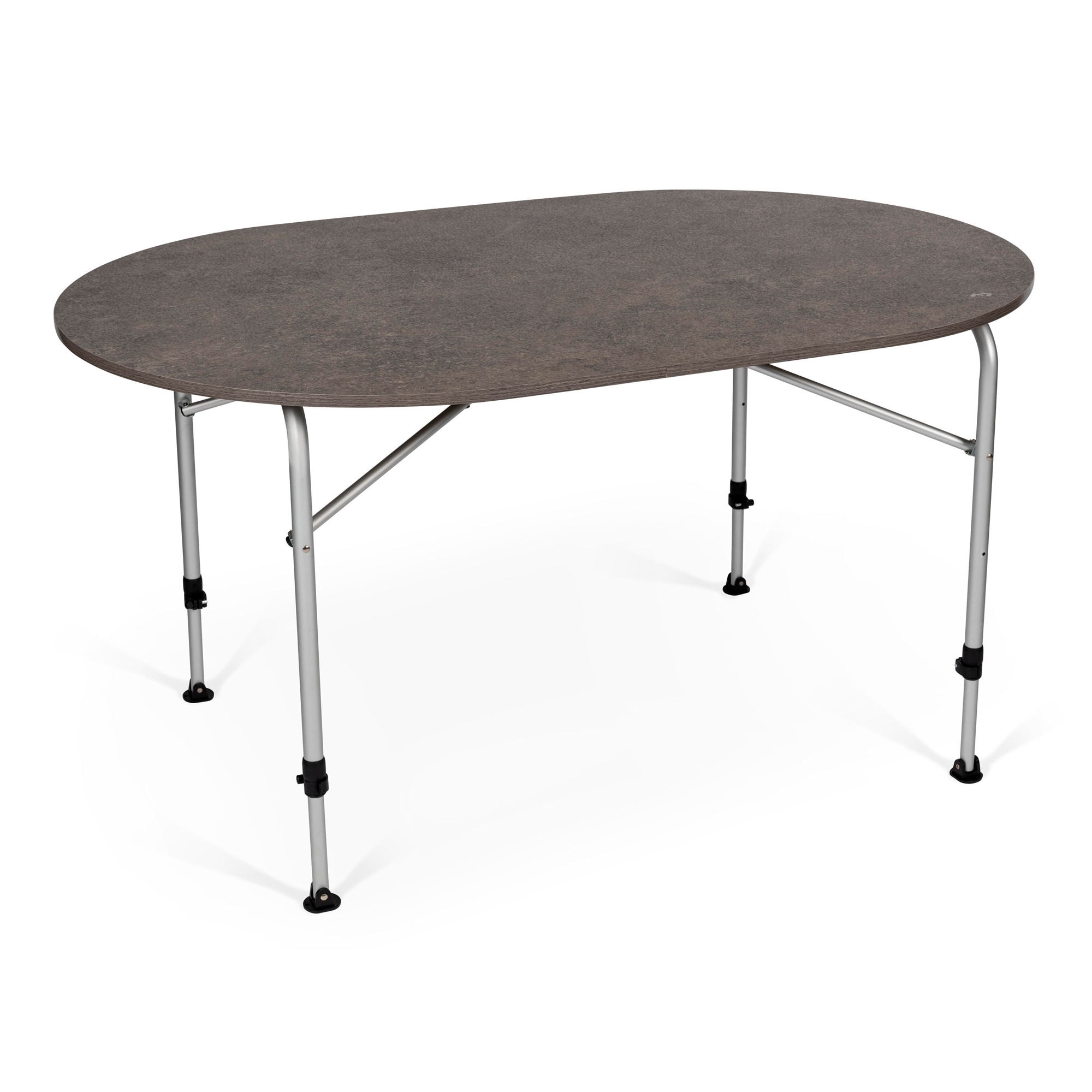 Dometic Zero Concrete Campingtisch Oval 140 x 90 x 72 cm